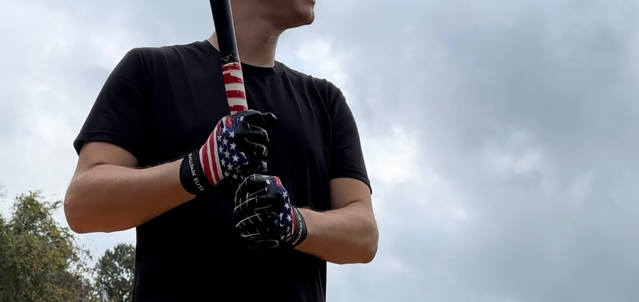 Baseball/Softball Leather Batting Gloves | Ballpark Elite