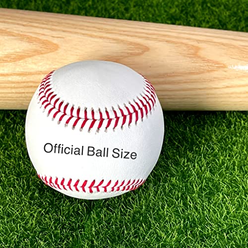 Case of 96 Blank Leather Baseballs, Unmarked, Regulation Size & Weight