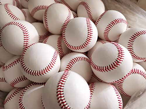 Case of 96 Blank Leather Baseballs, Unmarked, Regulation Size & Weight